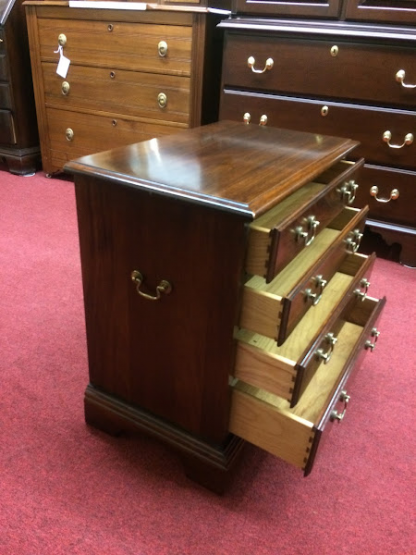 Small Mahogany Four Drawer Chest