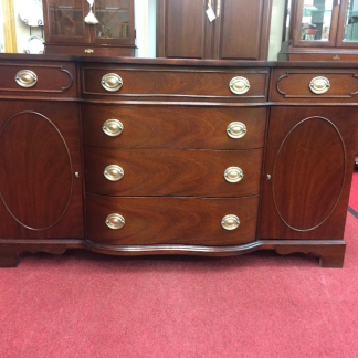 Vintage Buffet Mahogany Sideboard