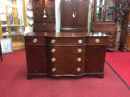 Vintage Buffet Mahogany Sideboard