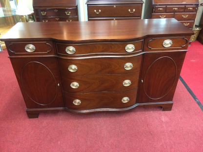 Vintage Buffet Mahogany Sideboard