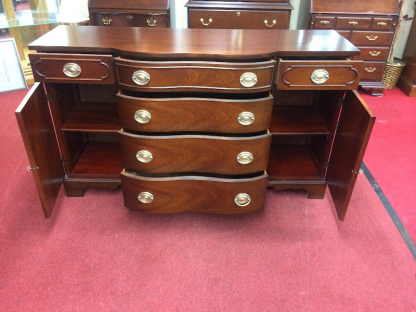 Vintage Buffet Mahogany Sideboard