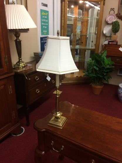 Vintage Table Lamp with Shade