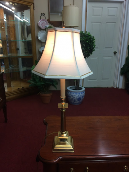 Vintage Table Lamp with Shade