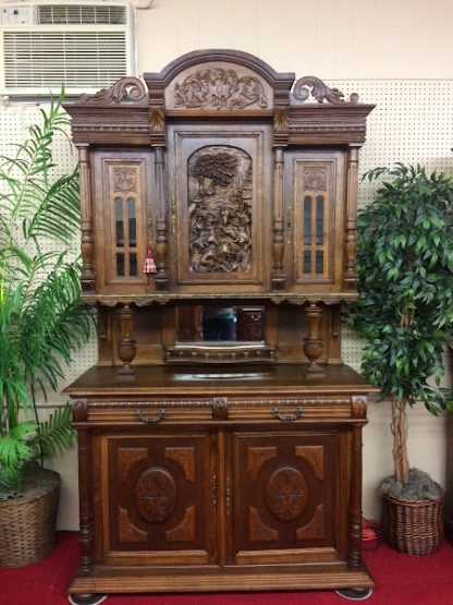 Antique European Bar Cabinet