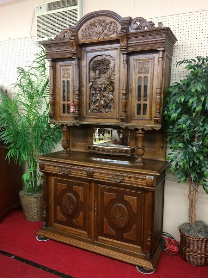 Antique European Bar Cabinet