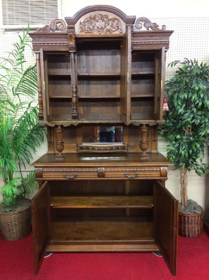 Antique European Bar Cabinet