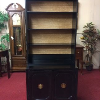 Vintage Davis Furniture Oriental Style Bookcase