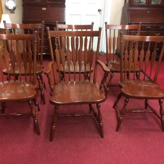 Harden Furniture Vintage Dining Chairs, Set of Six