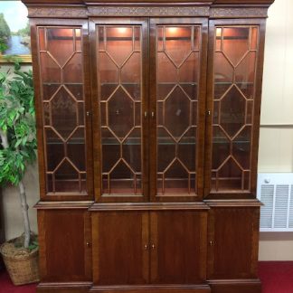 Vintage Hickory Chair "James River Plantation" China Cabinet