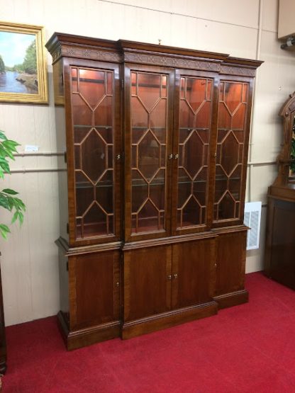 Vintage Hickory Chair "James River Plantation" China Cabinet