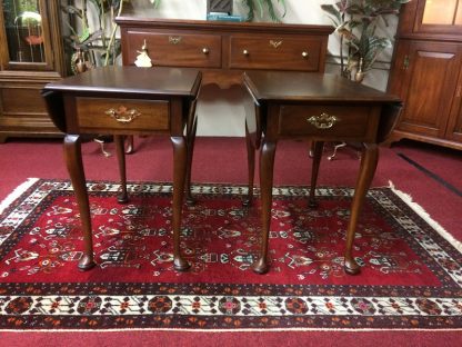 Vintage Statton End Tables, The Pair