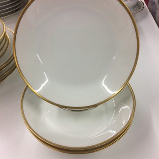 Vintage Haviland Limoges Soup Bowls, Set of Four