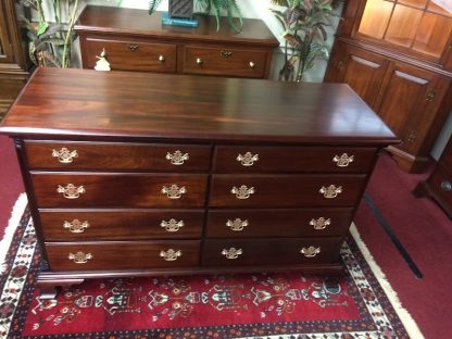 Vintage Kling Mahogany Double Dresser