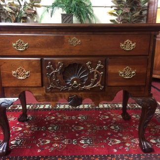 Vintage Kling Carved Lowboy Chest