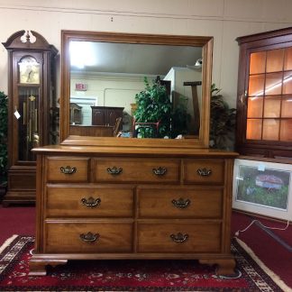 Vintage Pennsylvania House Dresser with Mirror