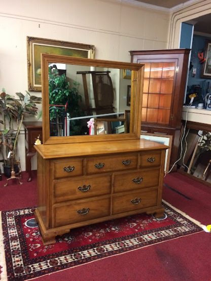 Vintage Pennsylvania House Dresser with Mirror