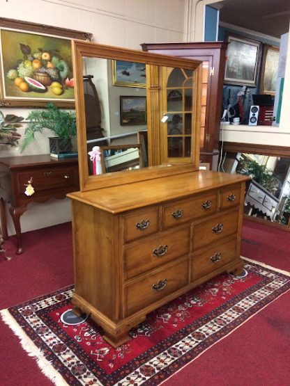 Vintage Pennsylvania House Dresser with Mirror