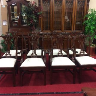 Vintage Statton Furniture Dining Chairs, Set of Eight