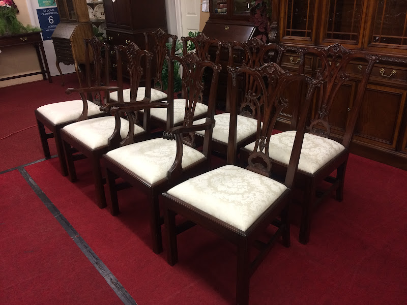 Vintage Statton Furniture Dining Chairs, Set of Eight What is it Worth?