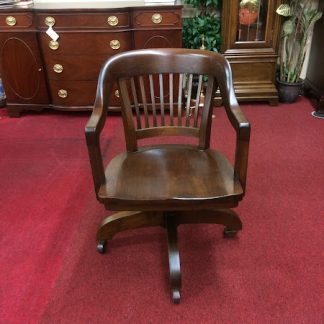 Vintage Wooden Desk Chair