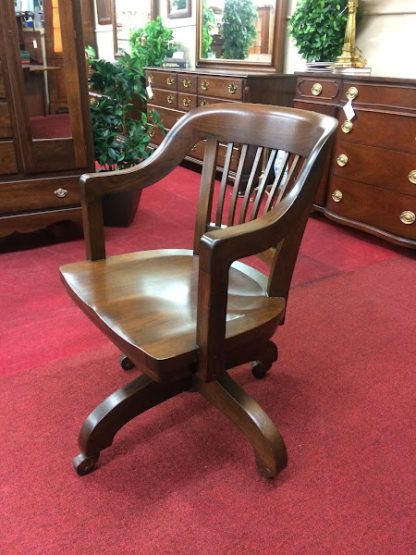 Vintage Wooden Desk Chair