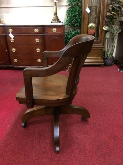 Vintage Wooden Desk Chair