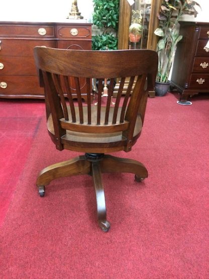 Vintage Wooden Desk Chair