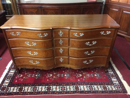 Vintage French Provincial Dresser, Solid Cherry