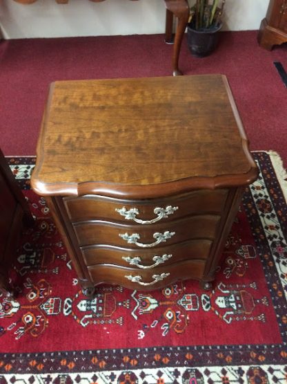 French Provincial Nightstands, A Pair