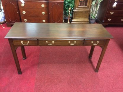 Vintage Harden Sofa Table with Two Benches