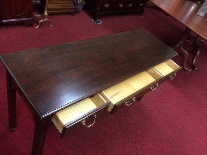 Vintage Harden Sofa Table with Two Benches