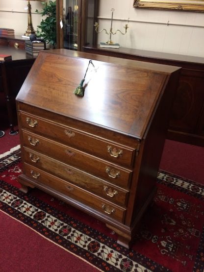 Vintage Maddox Secretary Desk, Solid Cherry