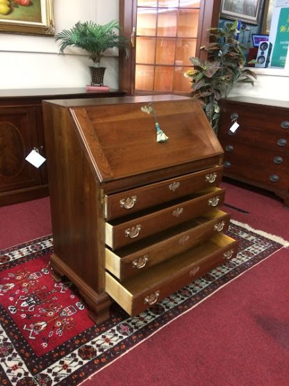 Vintage Maddox Secretary Desk, Solid Cherry