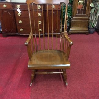 Vintage Nichols and Stone Cherry Rocking Chair