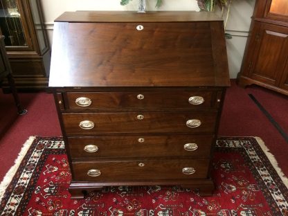 Antique Secretary Desk with Tiger Maple Interior