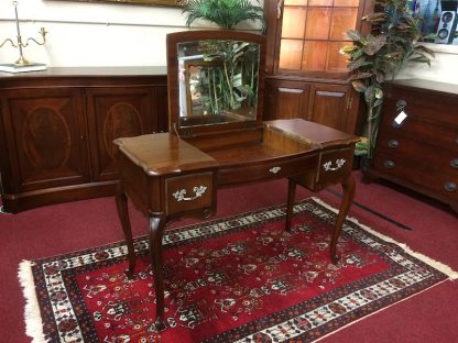 French Provincial Vanity, Vintage Furniture, Cherry Wood