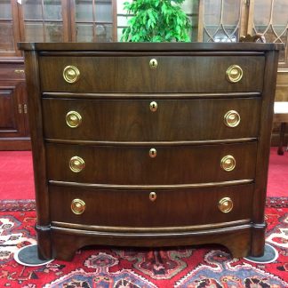 Vintage Statton Bowfront Bachelor Chest