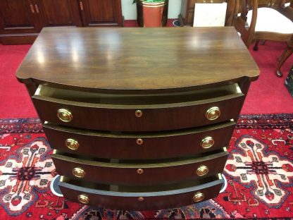 Vintage Statton Bowfront Bachelor Chest