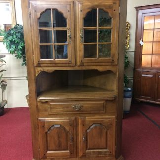 Vintage Corner Cabinet, Temple Stuart Furniture