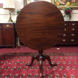 Pedestal Table, Antique Tilt Top Table