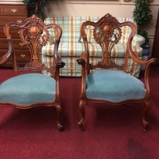 Antique Chairs, Art Nouveau Furniture, The Pair