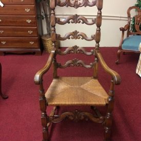 Ladder Back Chair, Jacobean Furniture