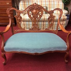 Antique Settee, Art Nouveau Furniture