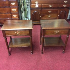 Vintage Nightstands, Stickley Furniture, The Pair