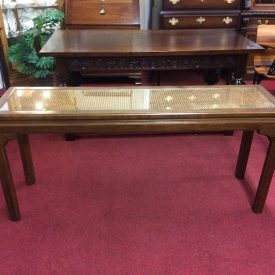 Vintage Sofa Table, Ethan Allen Furniture