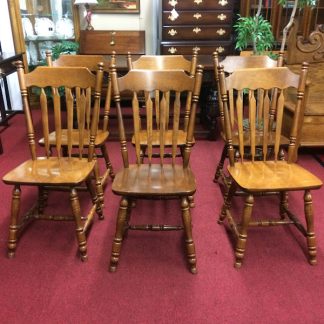 Vintage Dining Chairs, Moosehead Furniture, Set of Six