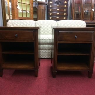 Vintage Nightstands, Ethan Allen Furniture, The Pair