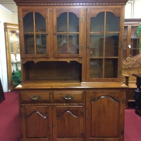 Vintage Hutch Cabinet, Moosehead Furniture