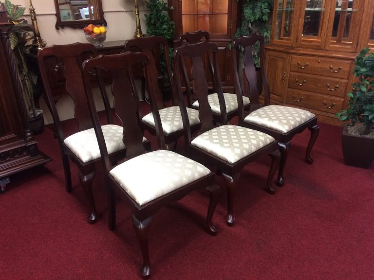 Vintage Dining Chairs, Dutchcrafters Furniture, Set of Six