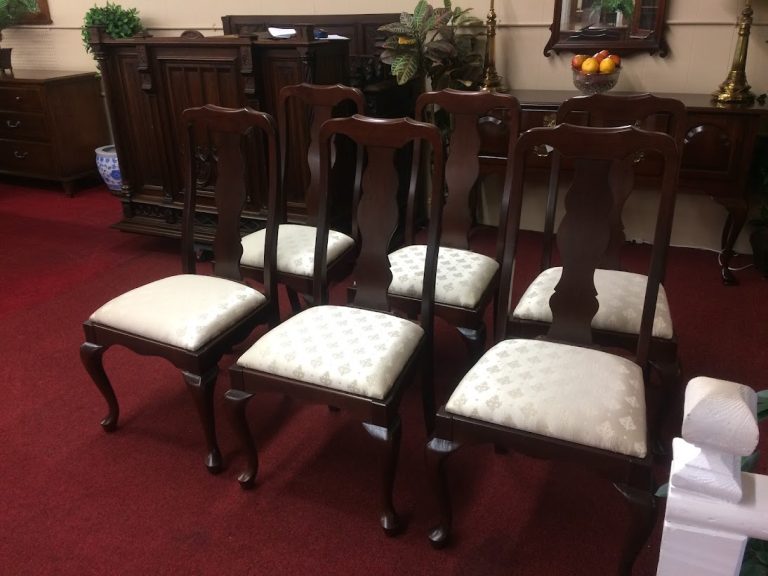 Vintage Dining Chairs, Dutchcrafters Furniture, Set of Six